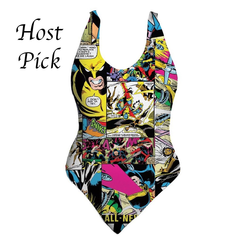 🎉 HOST PICK 🎉 Marvel X-Men Bodysuit Size S NWT